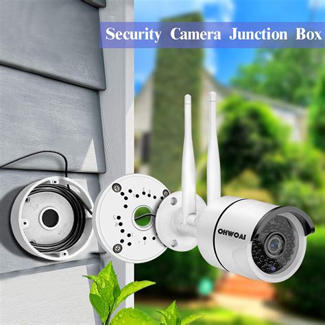 security camera mount junction box|junction box for bullet camera.